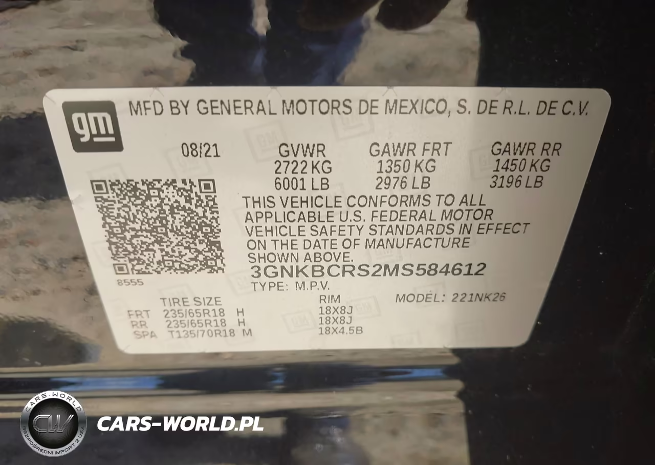 2021 Chevrolet Blazer Fwd 2Lt VIN:3GNKBCRS2MS584612 - 9
