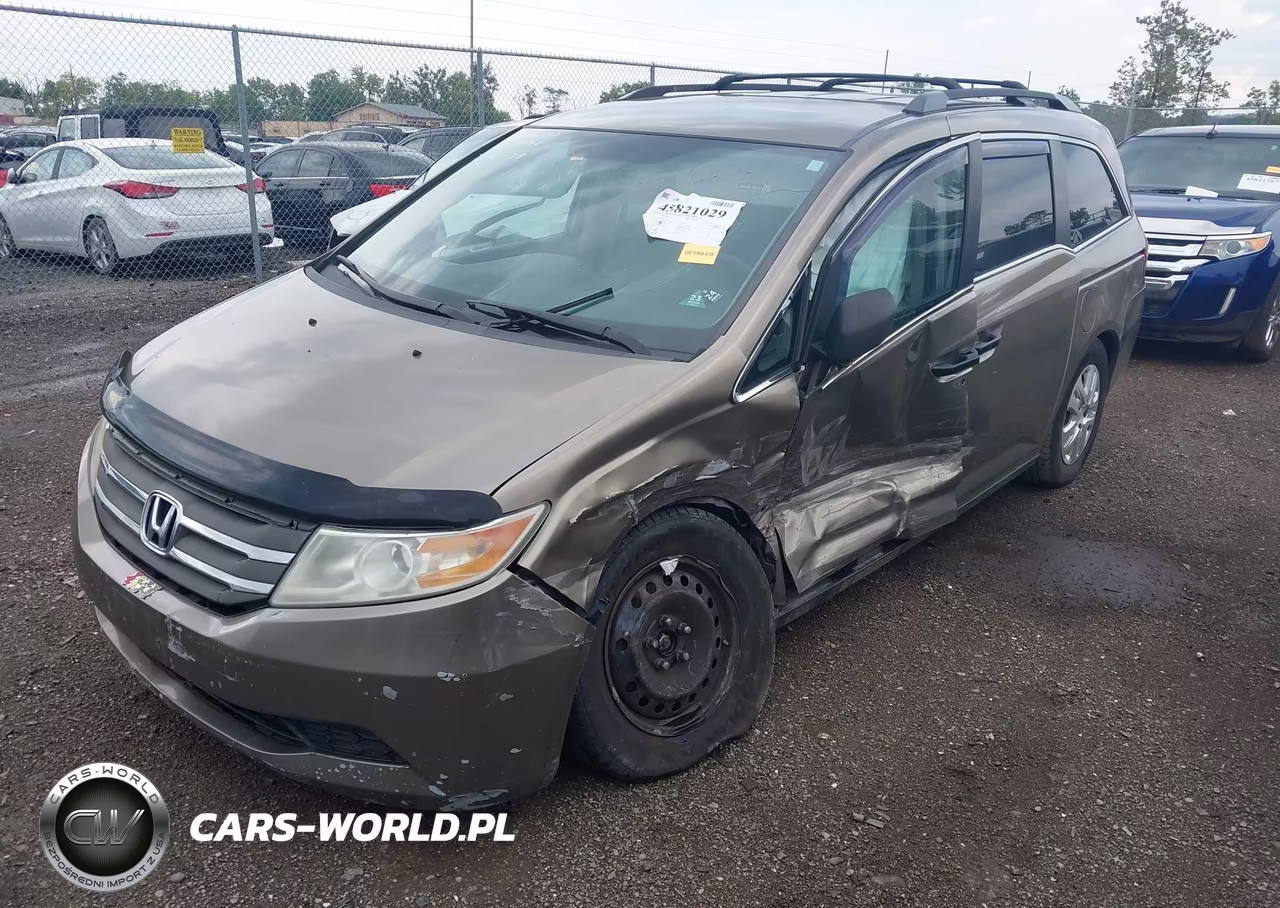 2012 Honda Odyssey Lx VIN:5FNRL5H23CB061205 - 2