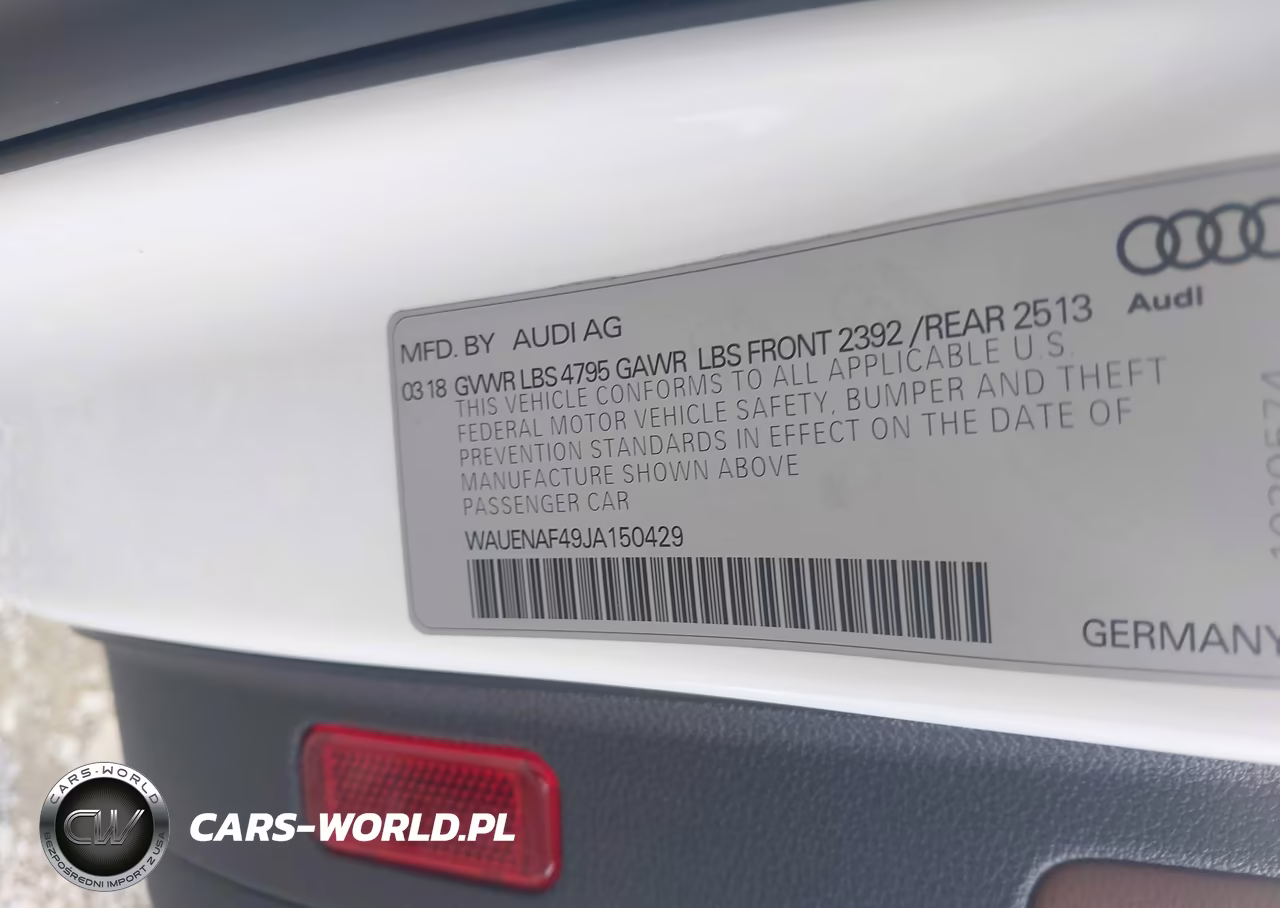 2018 Audi A4 2.0T Premium-2.0T Tech Premium VIN:WAUENAF49JA150429 - 9