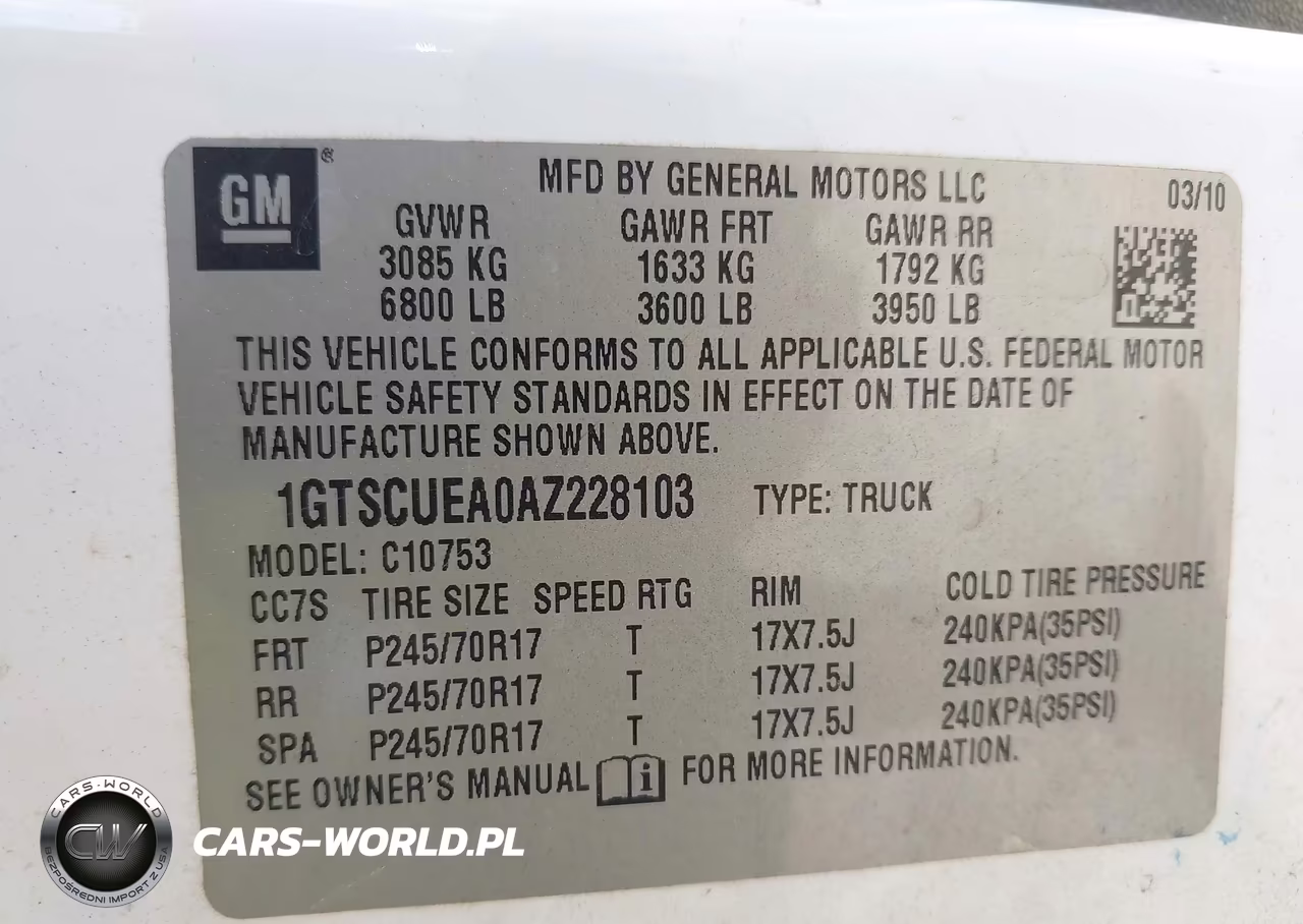 2010 GMC Sierra 1500 Sl VIN:1GTSCUEA0AZ228103 - 9