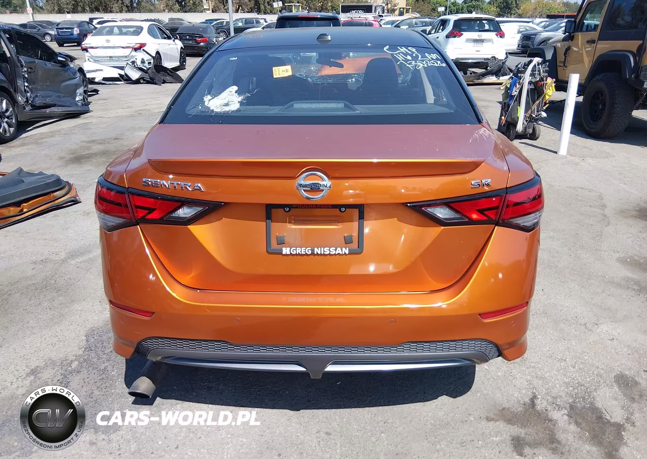 2021 Nissan Sentra Sr Xtronic Cvt VIN:3N1AB8DV4MY309729 - 15