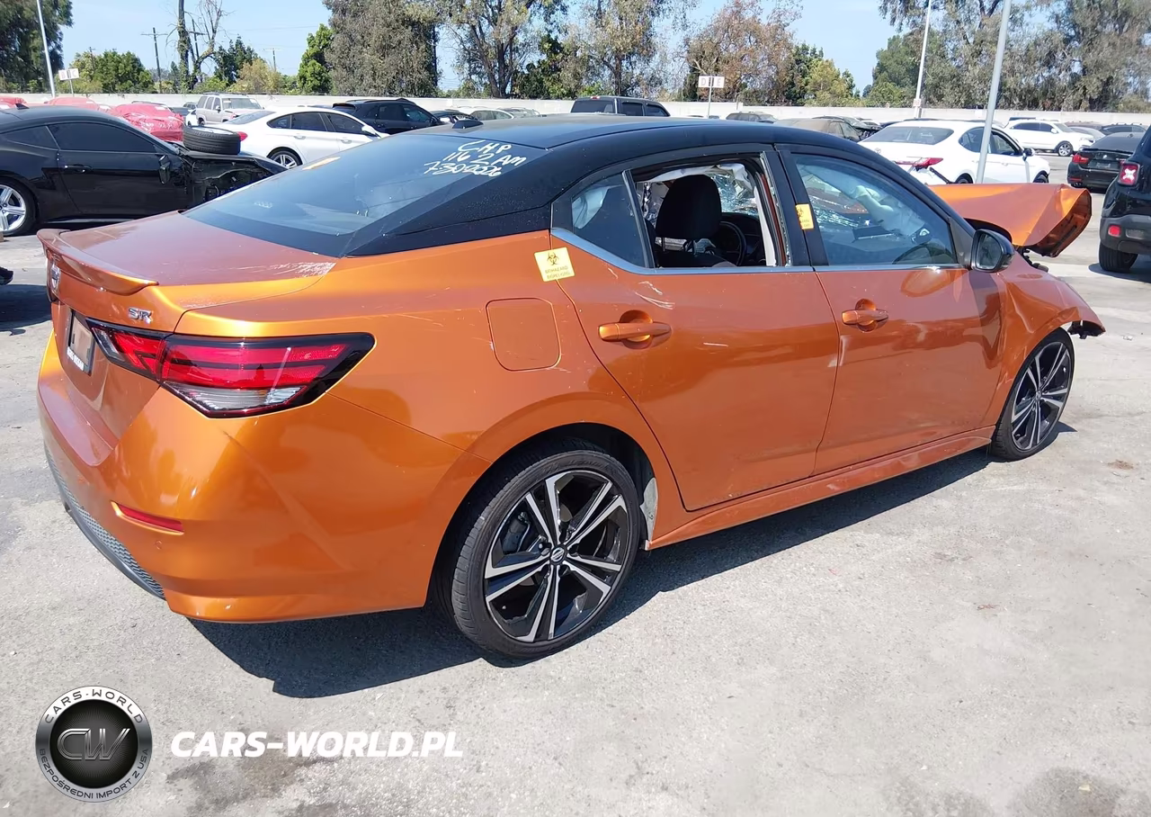 2021 Nissan Sentra Sr Xtronic Cvt VIN:3N1AB8DV4MY309729 - 4