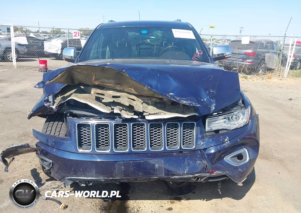 2014 Jeep Grand Cherokee Overland VIN:1C4RJFCT8EC275957 - 13
