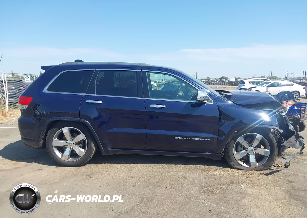 2014 Jeep Grand Cherokee Overland VIN:1C4RJFCT8EC275957 - 14