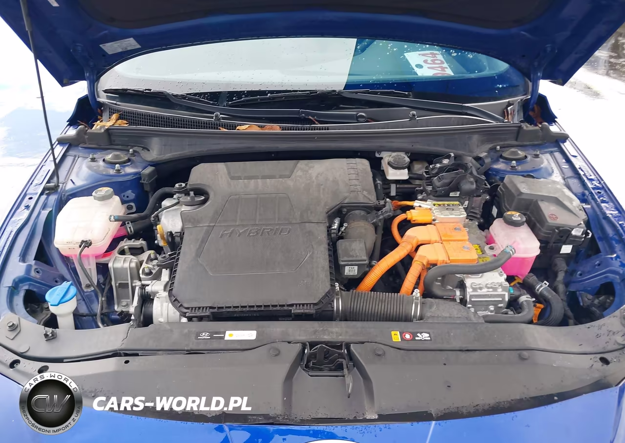 2024 Hyundai Elantra Hybrid Blue VIN:KMHLM4DJ2RU100811 - 10