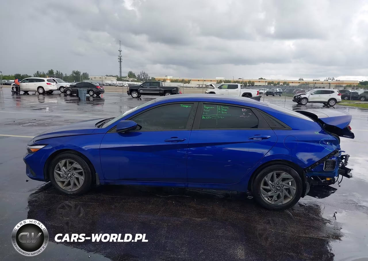 2024 Hyundai Elantra Hybrid Blue VIN:KMHLM4DJ2RU100811 - 15