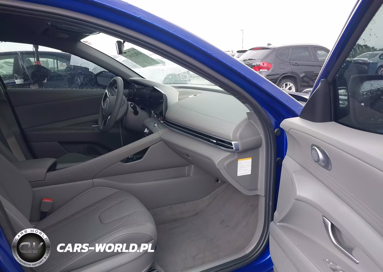 2024 Hyundai Elantra Hybrid Blue VIN:KMHLM4DJ2RU100811 - 5