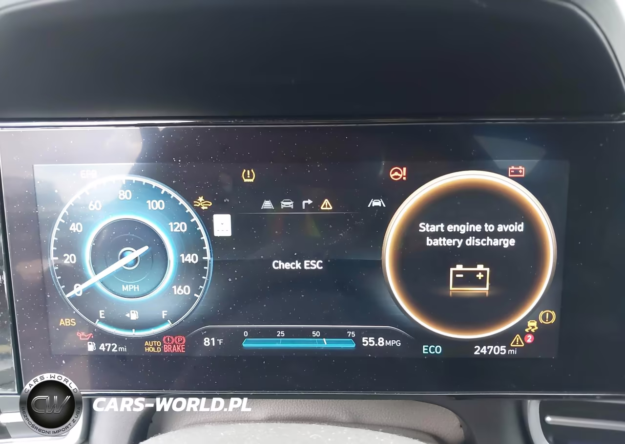 2024 Hyundai Elantra Hybrid Blue VIN:KMHLM4DJ2RU100811 - 7
