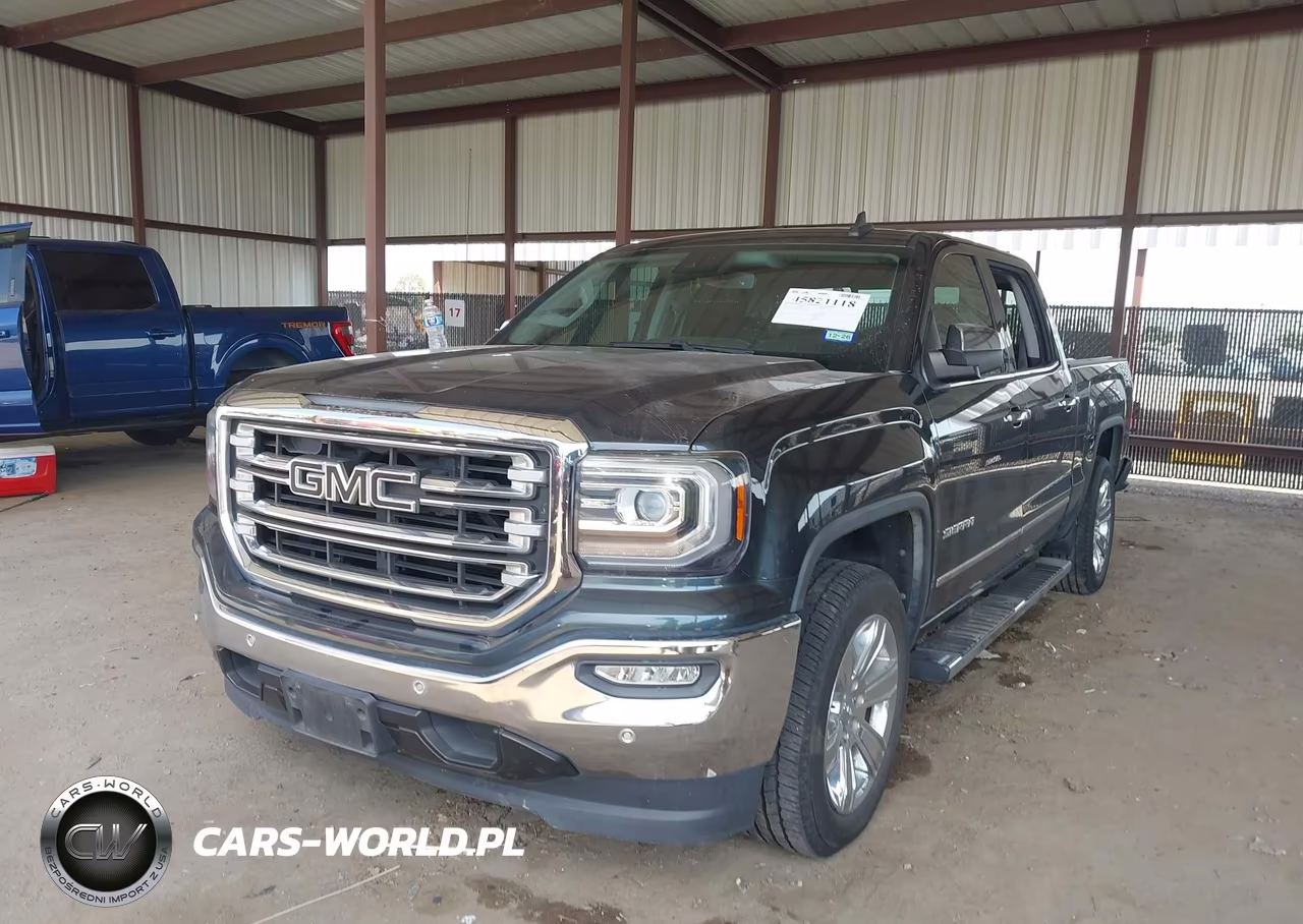 2018 GMC Sierra 1500 Slt VIN:3GTP1NEC7JG402185 - 2