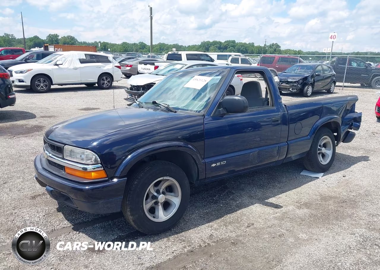1998 Chevrolet S-10 Ls VIN:1GCCS14X7WK202352 - 2