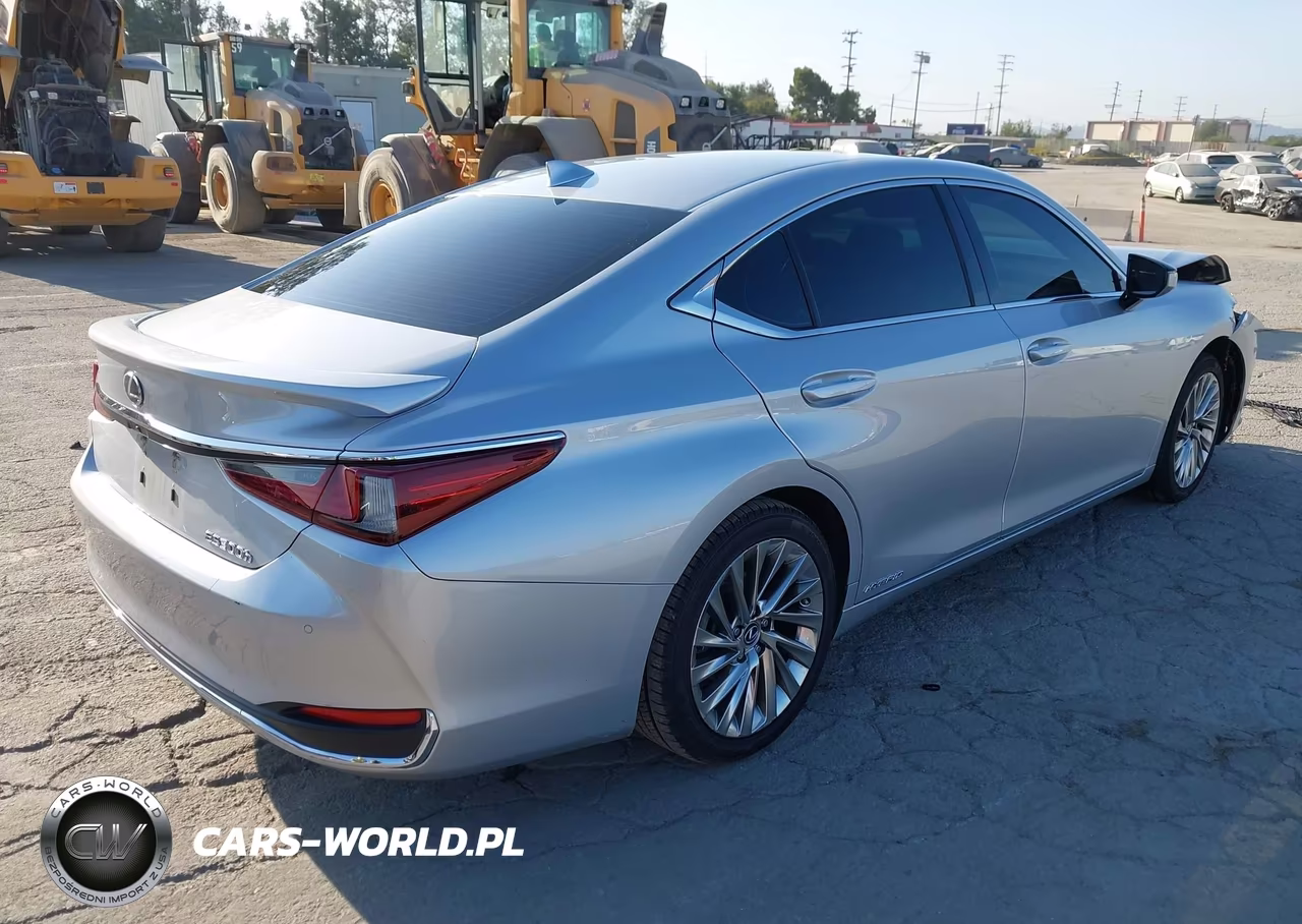 2019 Lexus Es 300H Luxury VIN:JTHB21B17K2026728 - 4