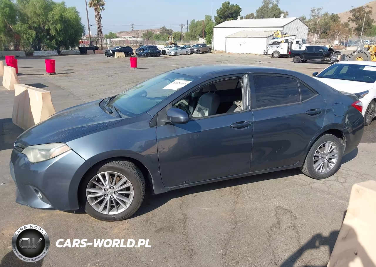 2014 Toyota Corolla Le Plus VIN:5YFBURHEXEP039211 - 14
