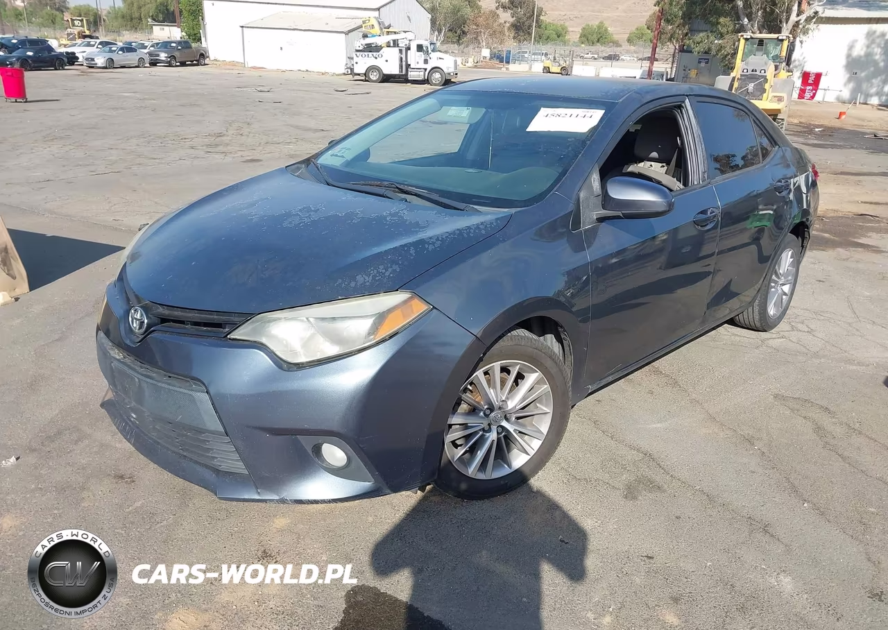 2014 Toyota Corolla Le Plus VIN:5YFBURHEXEP039211 - 2