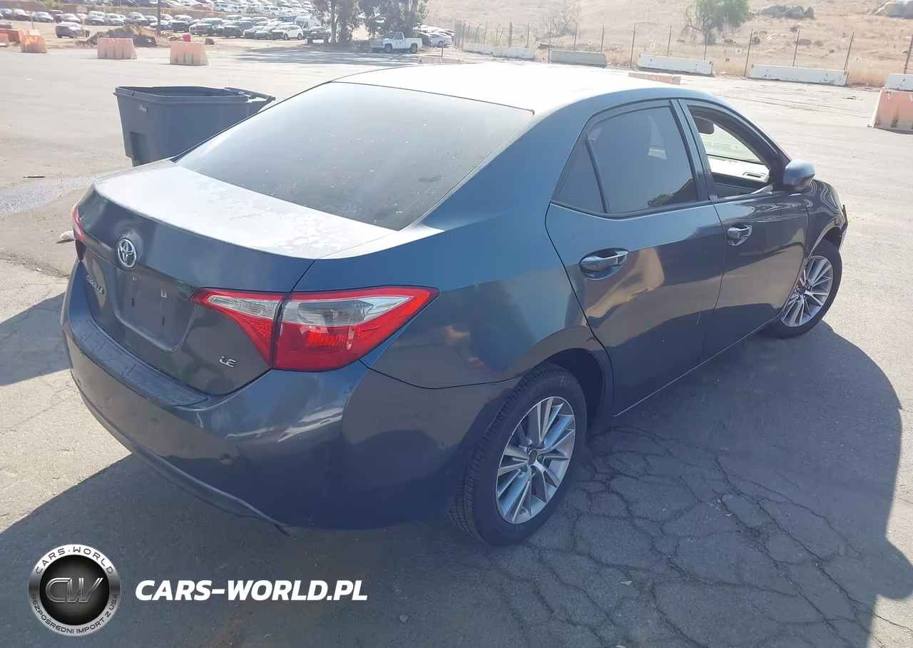 2014 Toyota Corolla Le Plus VIN:5YFBURHEXEP039211 - 4