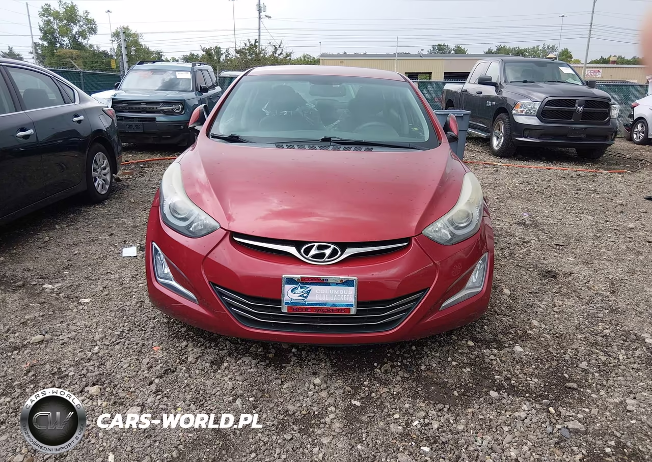 2015 Hyundai Elantra Limited VIN:5NPDH4AEXFH628011 - 12