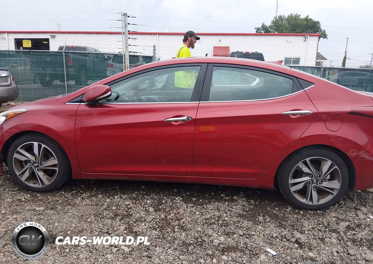 2015 Hyundai Elantra Limited VIN:5NPDH4AEXFH628011 - 14