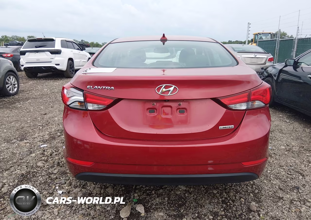 2015 Hyundai Elantra Limited VIN:5NPDH4AEXFH628011 - 16