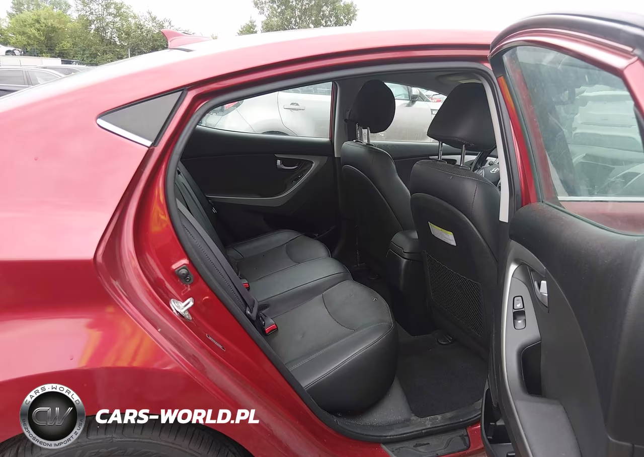2015 Hyundai Elantra Limited VIN:5NPDH4AEXFH628011 - 8