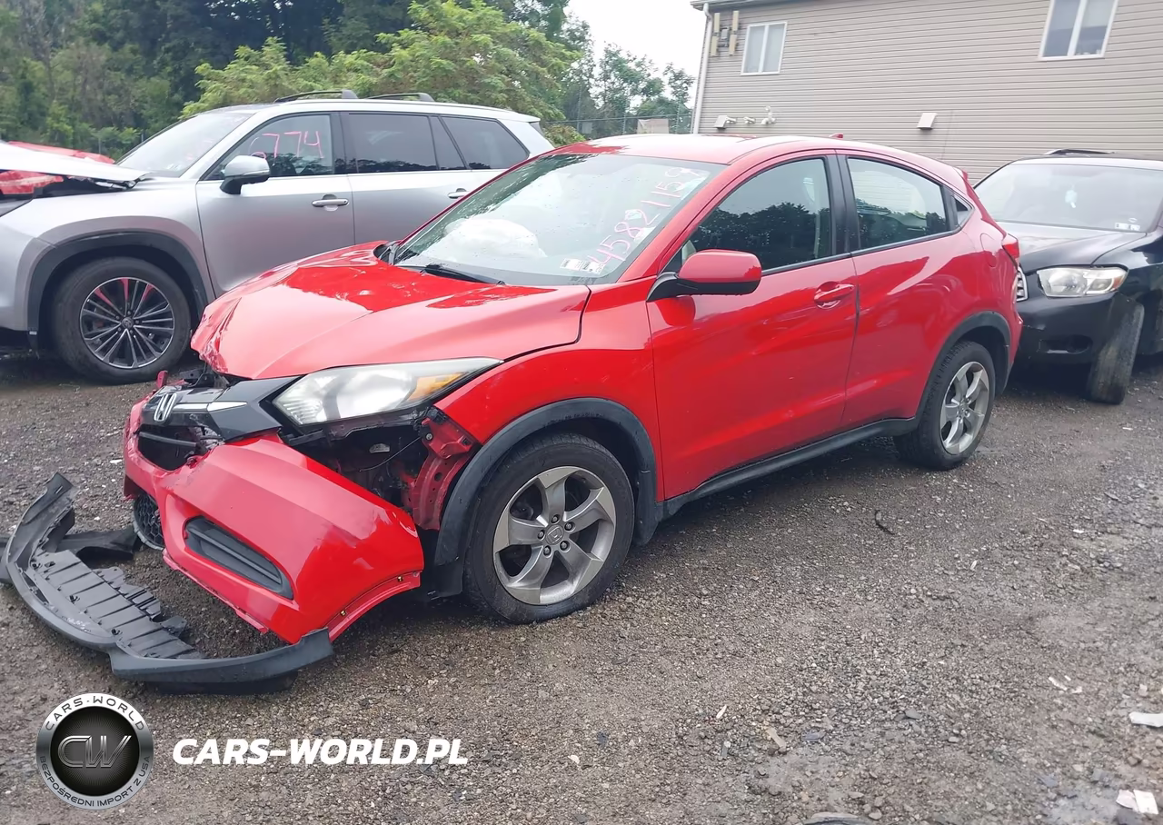 2016 Honda Hr-V Lx VIN:3CZRU6H32GM770523 - 2