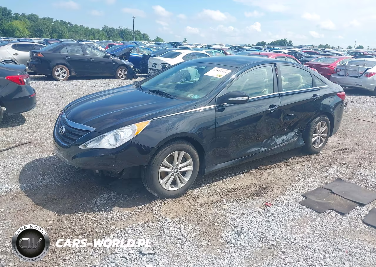 2014 Hyundai Sonata Gls VIN:5NPEB4AC9EH894073 - 2