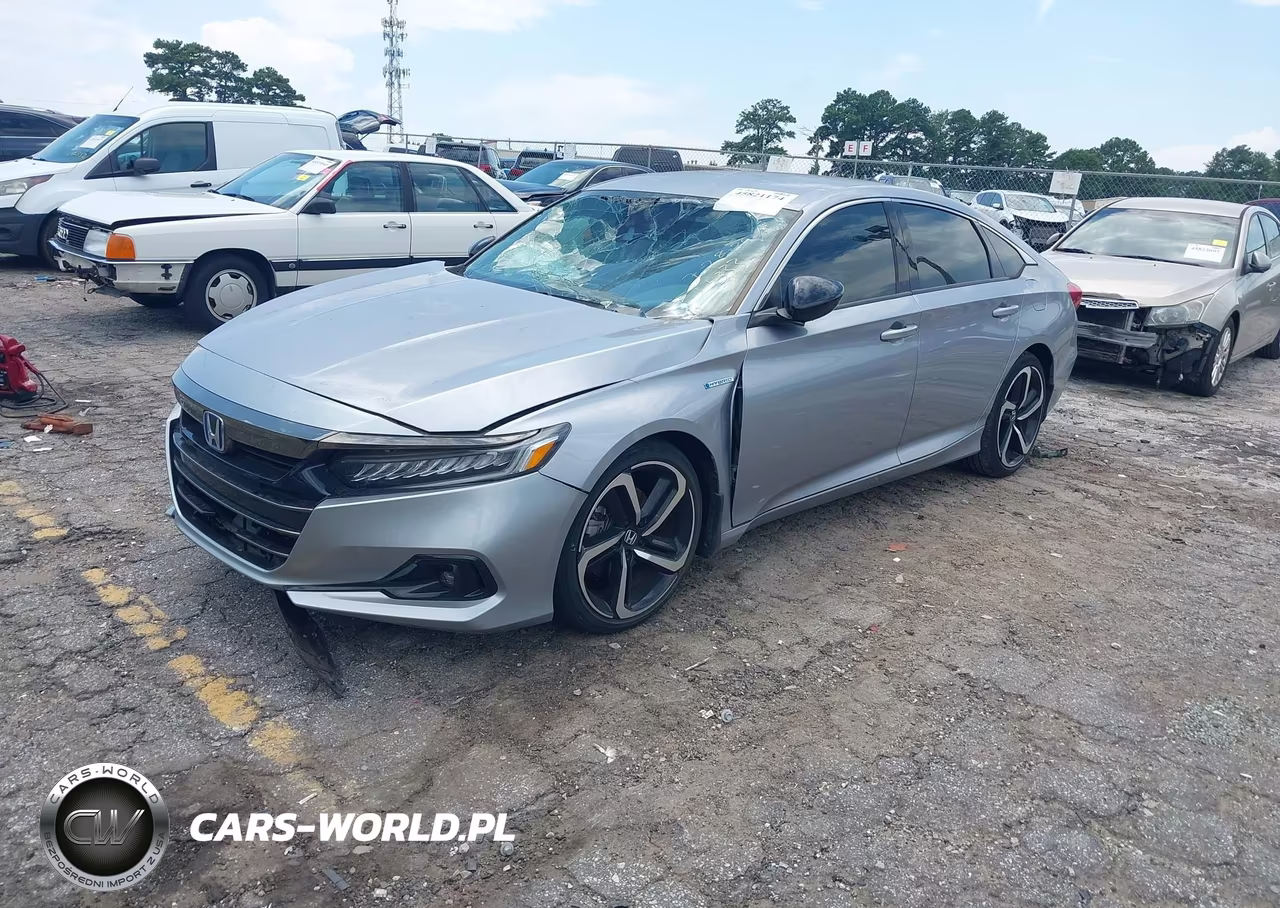 2022 Honda Accord Hybrid Sport VIN:1HGCV3F27NA004333 - 2