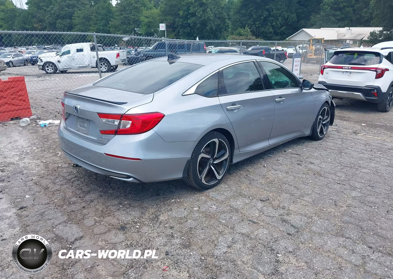2022 Honda Accord Hybrid Sport VIN:1HGCV3F27NA004333 - 4
