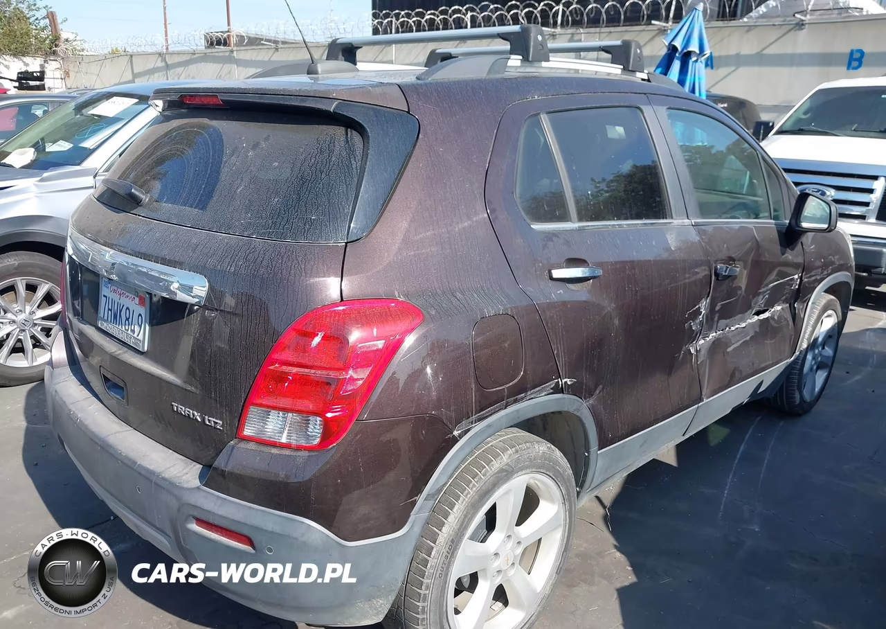 2015 Chevrolet Trax Ltz VIN:KL7CJNSBXFB054762 - 4