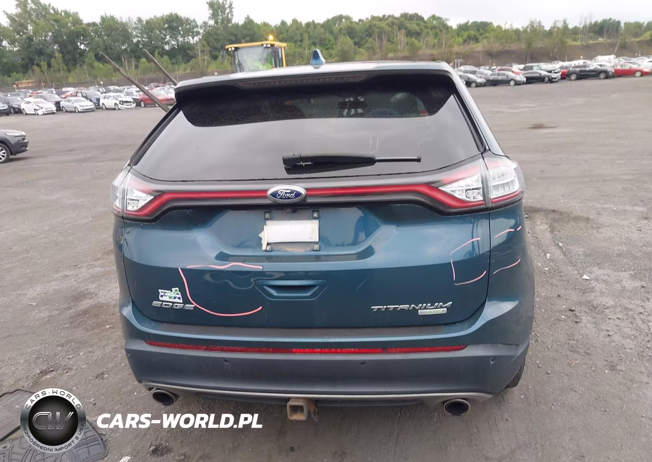 2016 Ford Edge Titanium VIN:2FMPK3K92GBB86683 - 16