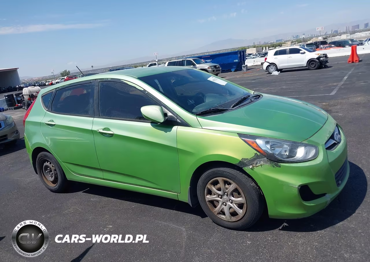 2013 Hyundai Accent Gs VIN:KMHCT5AEXDU103061 - 12