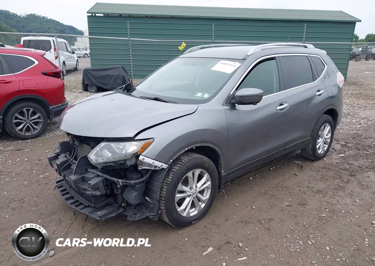 2016 Nissan Rogue Sv VIN:5N1AT2MV7GC799017 - 2