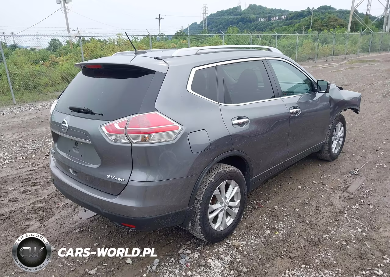 2016 Nissan Rogue Sv VIN:5N1AT2MV7GC799017 - 4