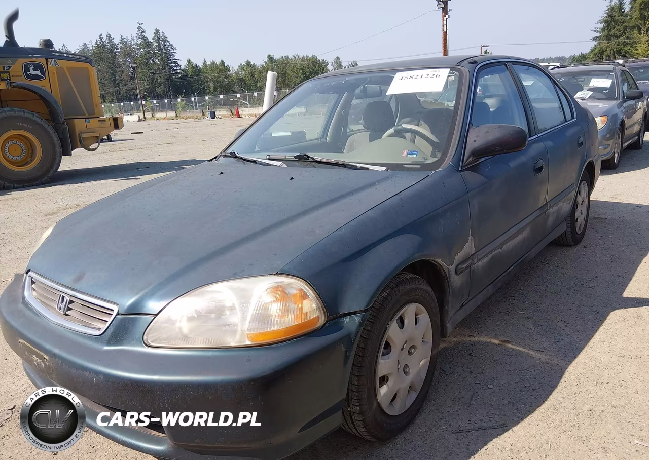 1998 Honda Civic Lx VIN:2HGEJ6670WH571827 - 2