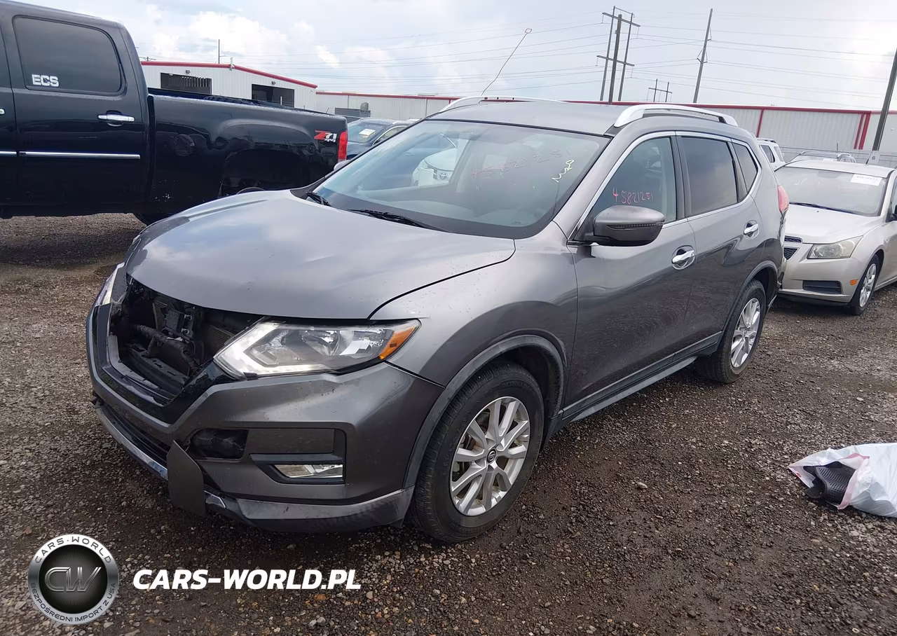 2017 Nissan Rogue Sv VIN:KNMAT2MT4HP572932 - 2