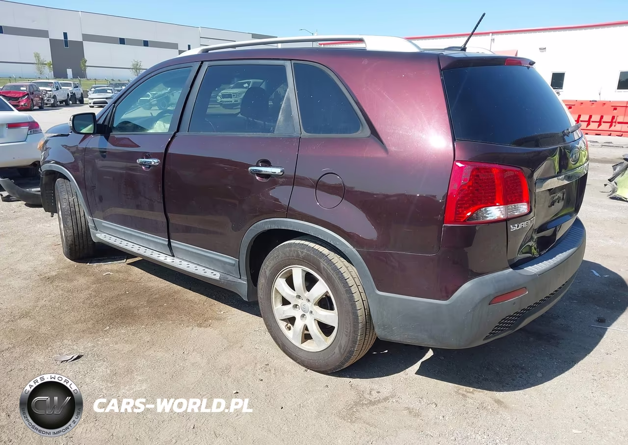 2013 Kia Sorento Lx VIN:5XYKT3A69DG349565 - 3