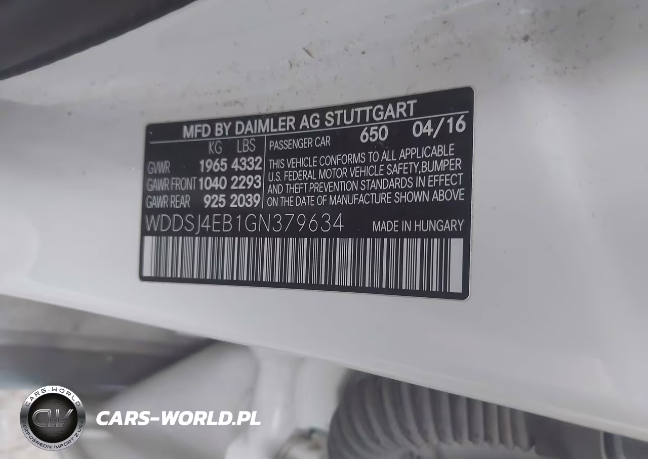 2016 Mercedes-Benz Cla 250 VIN:WDDSJ4EB1GN379634 - 9