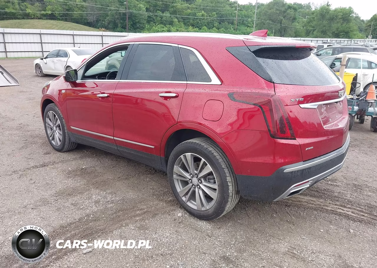 2022 Cadillac Xt5 Awd Premium Luxury VIN:1GYKNDRS9NZ130829 - 3