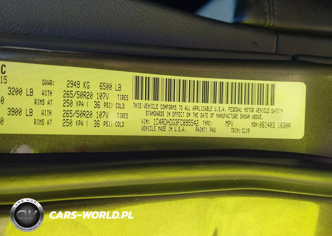2015 Dodge Durango Limited VIN:1C4RDHDG3FC895542 - 9