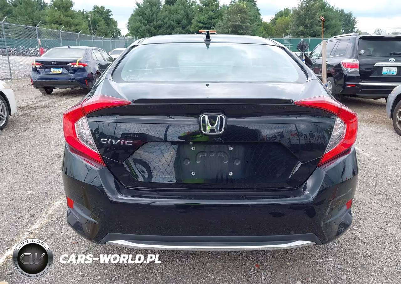 2020 Honda Civic Ex VIN:19XFC1F3XLE010555 - 16