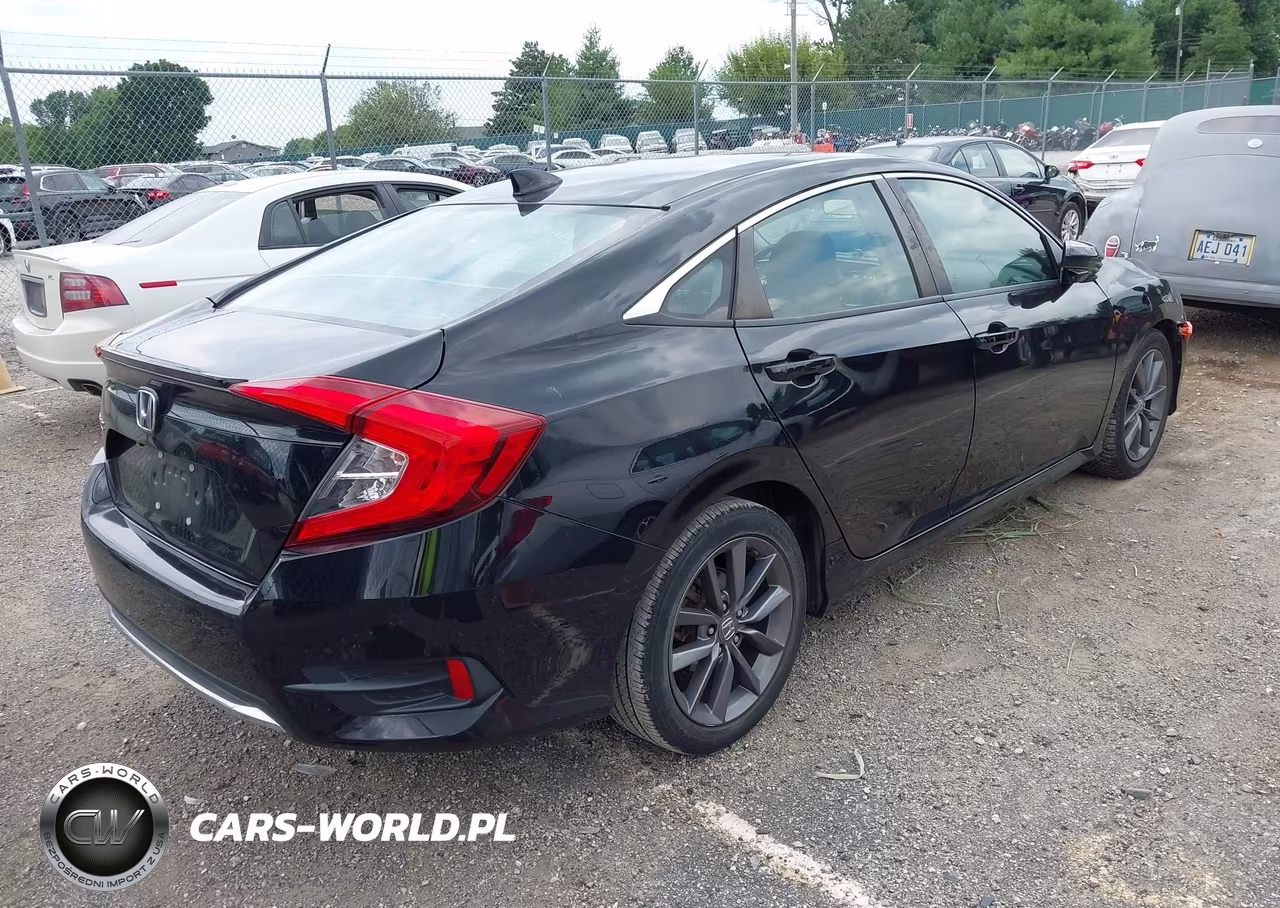 2020 Honda Civic Ex VIN:19XFC1F3XLE010555 - 4