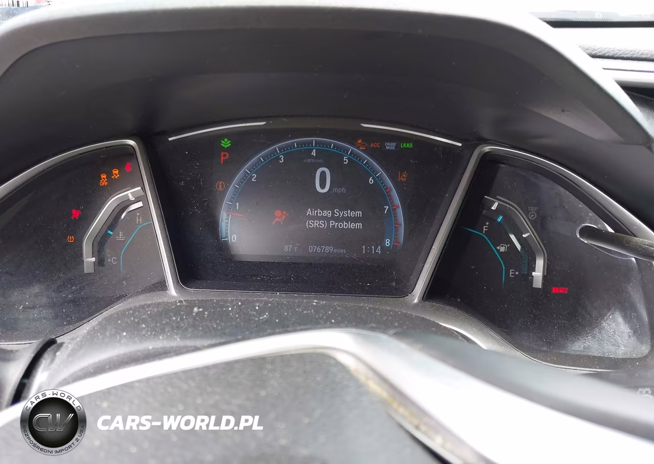 2020 Honda Civic Ex VIN:19XFC1F3XLE010555 - 7