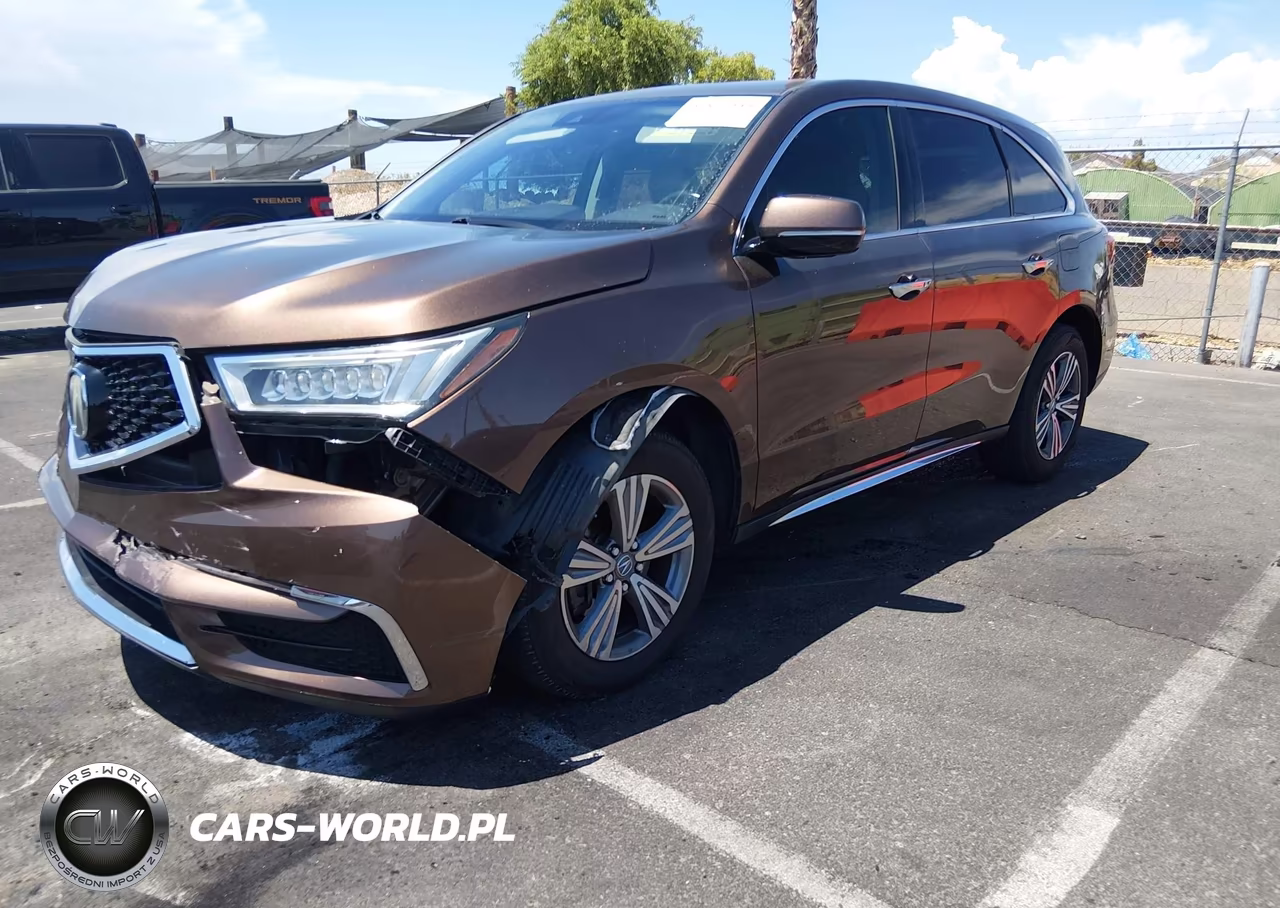 2019 Acura Mdx Standard VIN:5J8YD3H35KL001073 - 2