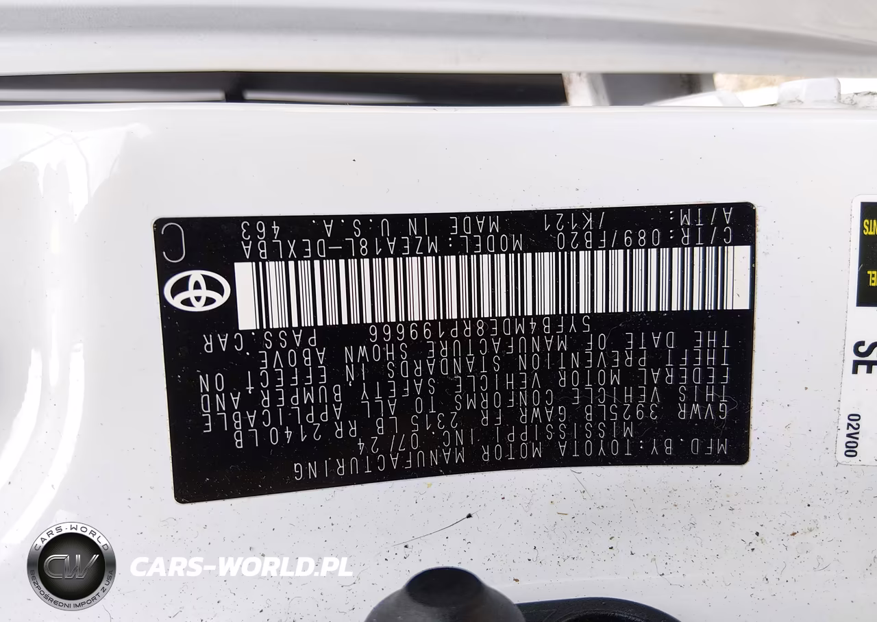 2024 Toyota Corolla Le VIN:5YFB4MDE8RP199666 - 9