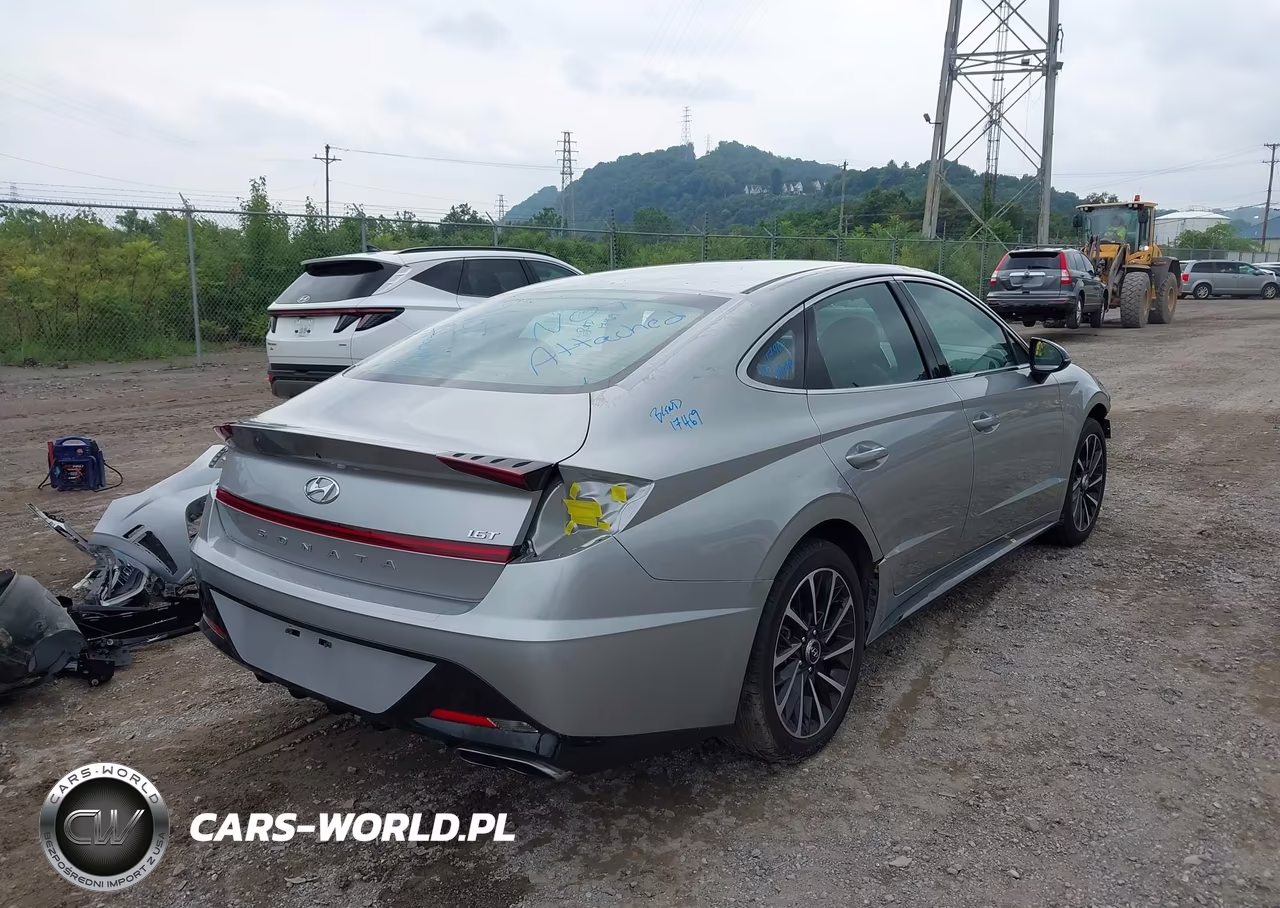 2020 Hyundai Sonata Sel Plus VIN:5NPEJ4J27LH003981 - 4