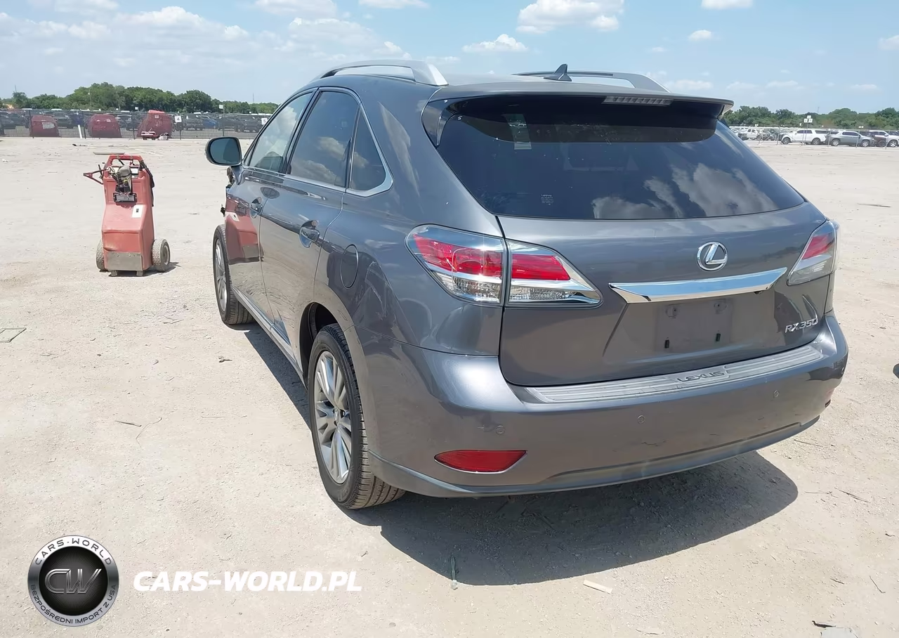 2013 Lexus Rx 350 VIN:JTJZK1BA5D2009605 - 3
