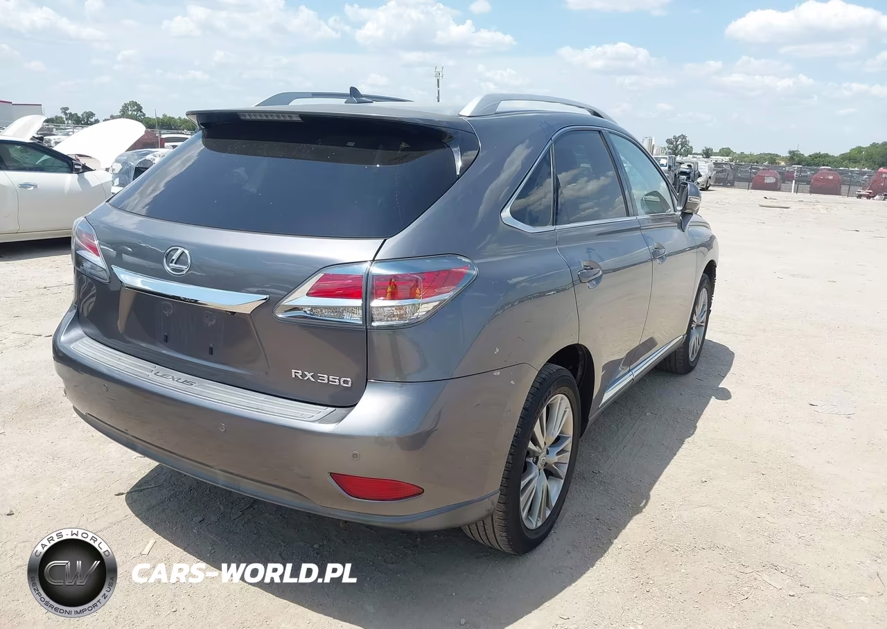 2013 Lexus Rx 350 VIN:JTJZK1BA5D2009605 - 4