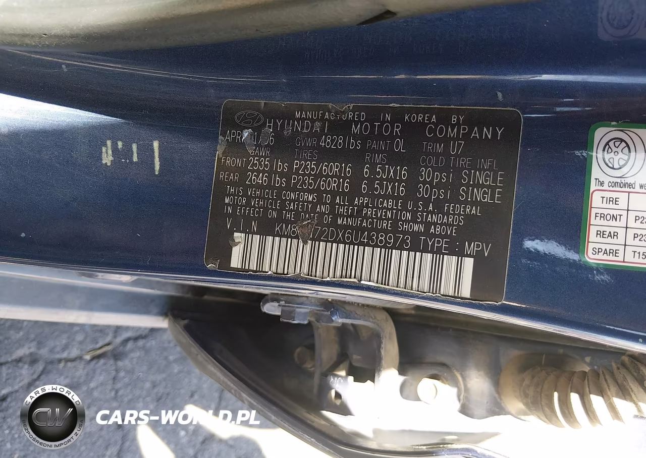 2006 Hyundai Tucson Gls-Limited VIN:KM8JN72DX6U438973 - 9