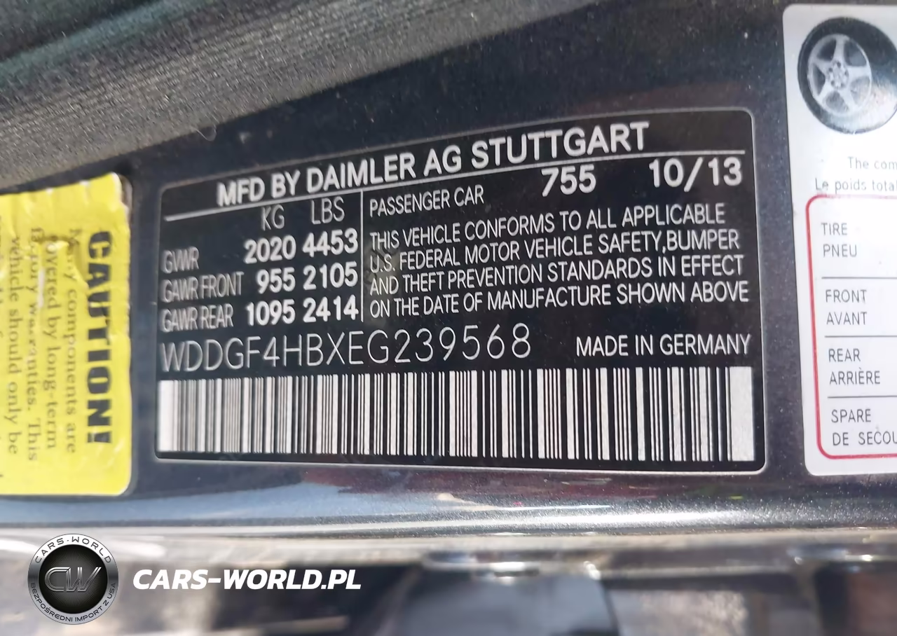 2014 Mercedes-Benz C 250 Sport VIN:WDDGF4HBXEG239568 - 9