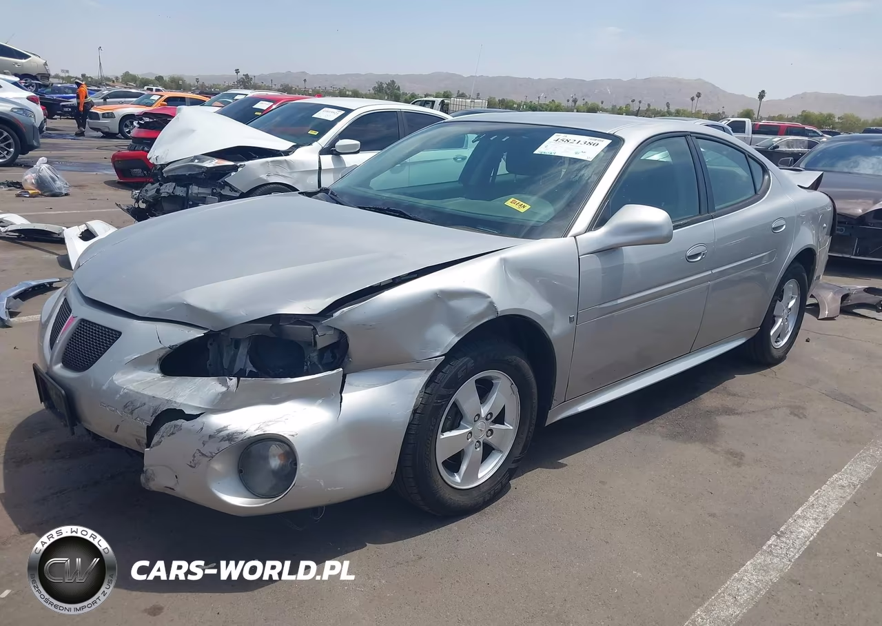 2008 Pontiac Grand Prix VIN:2G2WP552681175743 - 2