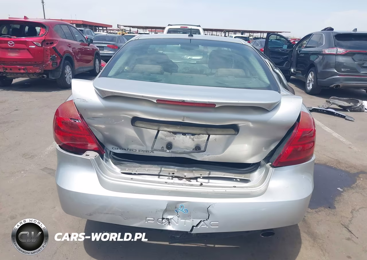 2008 Pontiac Grand Prix VIN:2G2WP552681175743 - 6