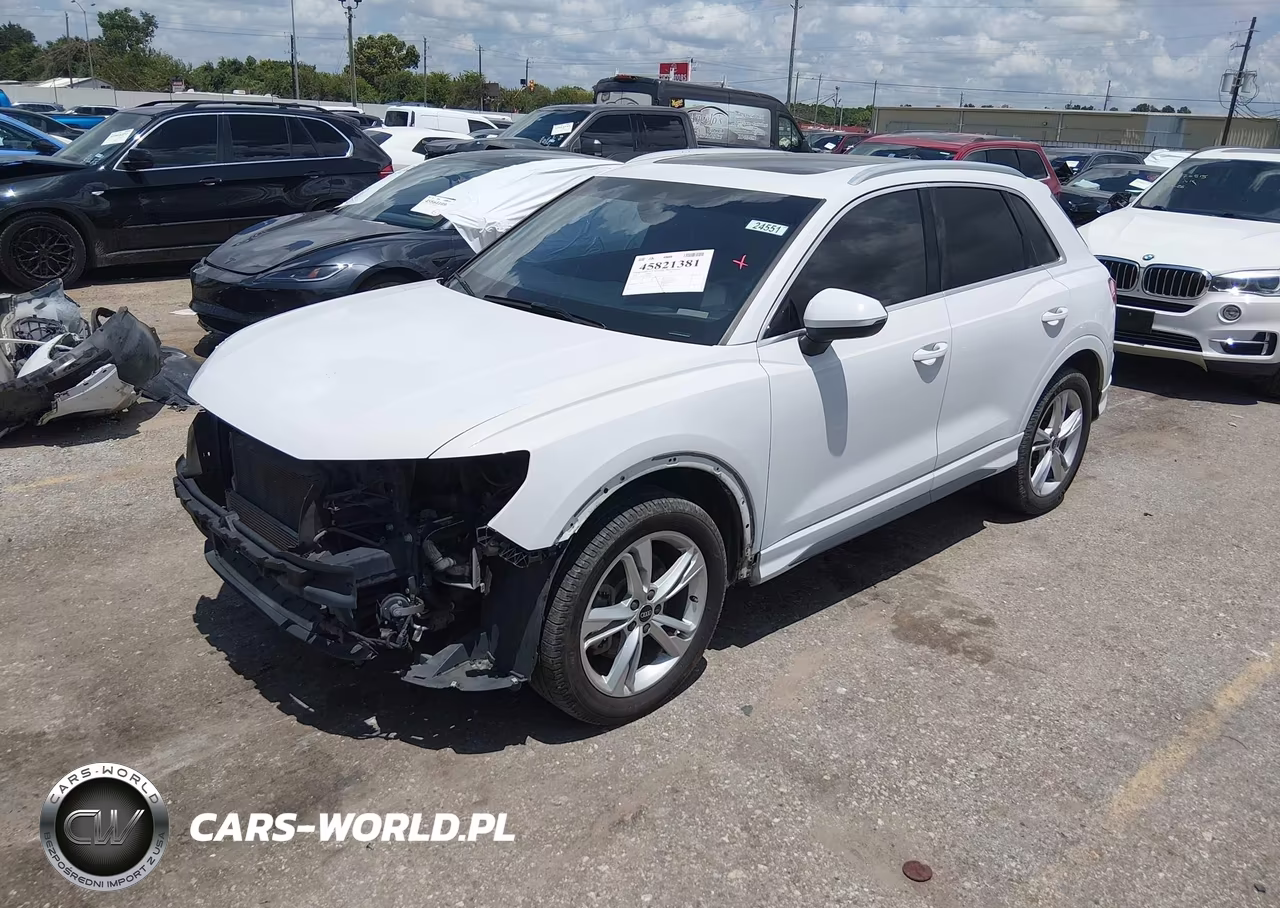 2022 Audi Q3 Premium Plus 45 Tfsi S Line Quattro Tiptronic VIN:WA1EECF35N1148733 - 2